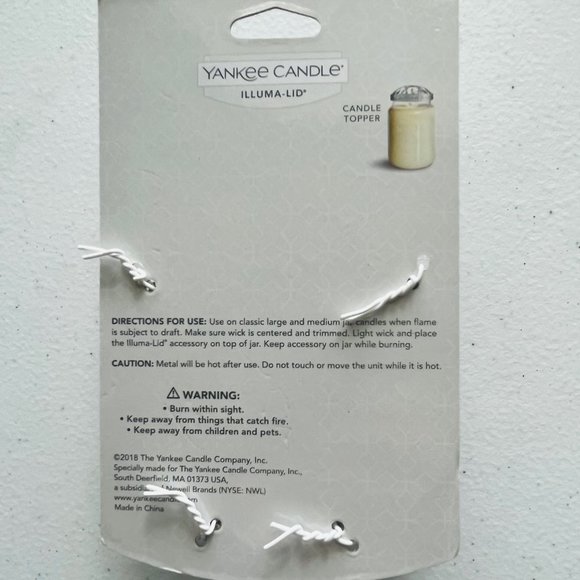COPY - Yankee Candle Illuma-lid Candle Topper Scandinavian Oraments - Picture 3 of 4